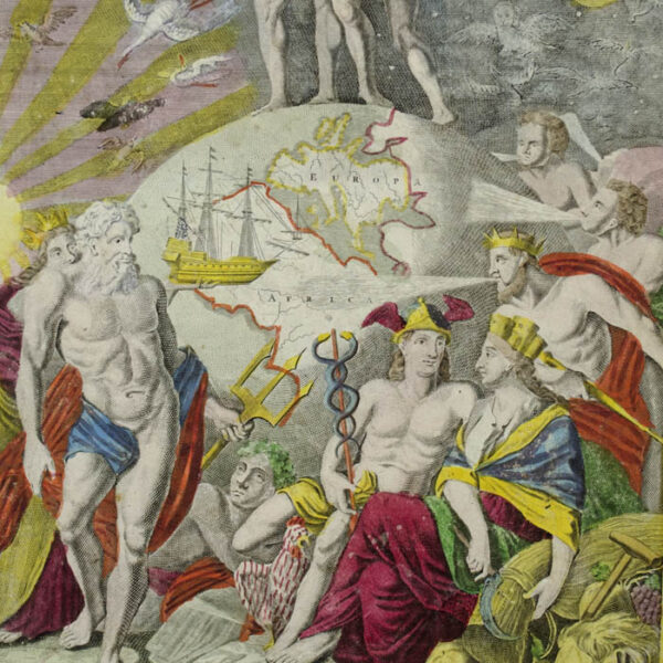 Homann, Atlas Novus Frontis Page, detail