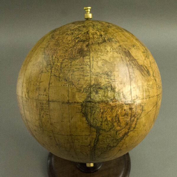 Masonic 10-Inch Terrestrial Table Globe, detail