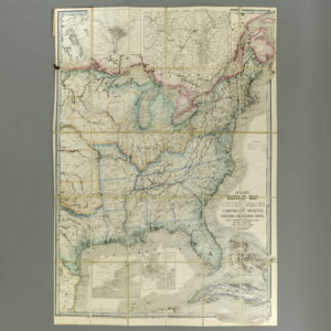 Wyld's Military Map Of The United States, The Northern States, And The Southern Confederate States
