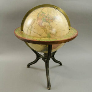 Gilman Joslin/ New England School Furnishing Company 10-Inch Terrestrial Table Globe