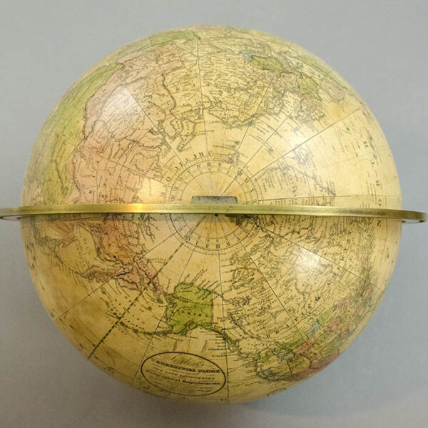 Gilman Joslin 12-Inch Terrestrial Table Globe, detail