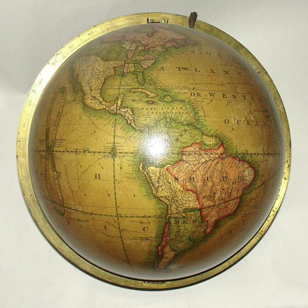 James Wilson 13-inch Terrestrial Table Globe, detail
