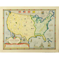 Karl Smith, A Map of the United States at the Close of the Revolutionary War