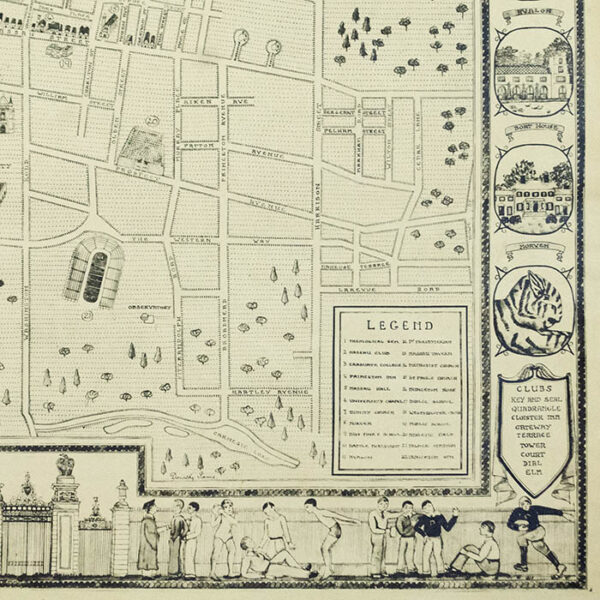 Princeton, pictorial map detail