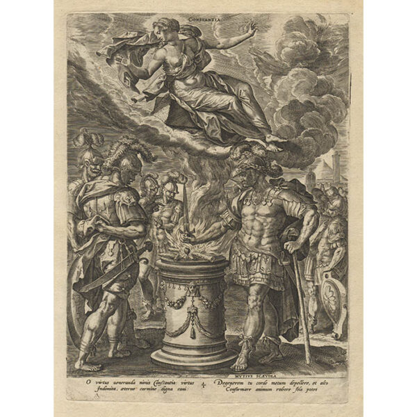 Allegories of the Seven Virtues, Plate 4