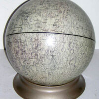 George F. Cram 10.5-Inch Lunar Globe