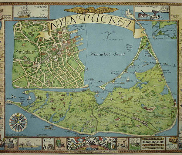 Nantucket Pictorial Map