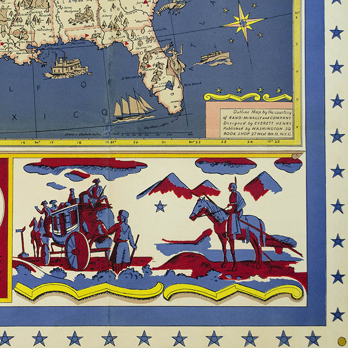 Edward Everett Henry, Our United States, detail