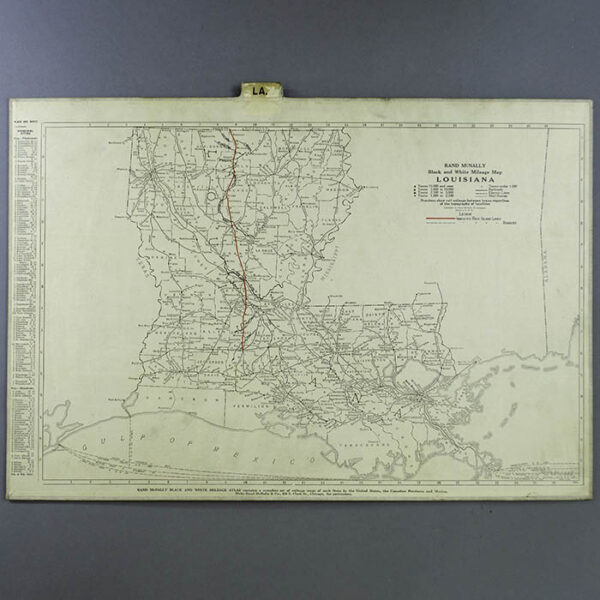 Rand McNally Custom Set of Rock Island Line State Maps