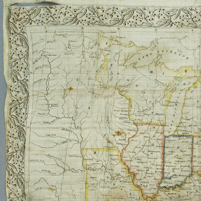 Map United States Cartographic - Tuttle Cloth Map Det 1 