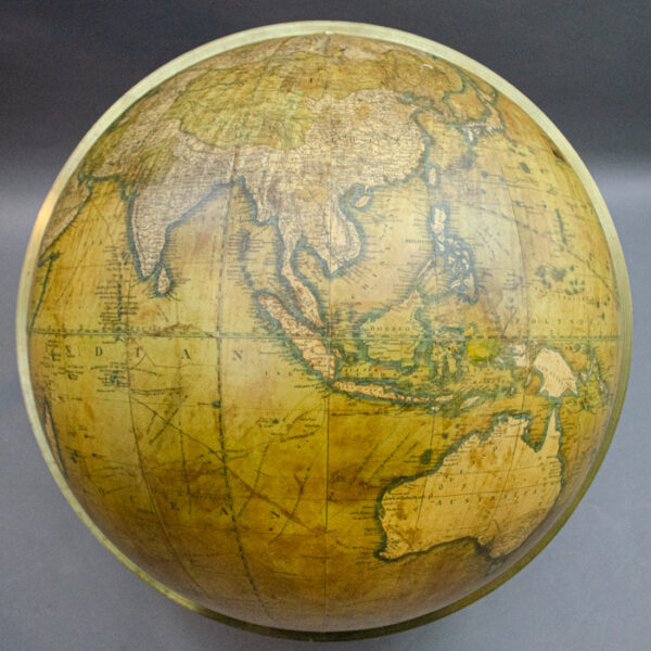 C. Smith & Son 18-Inch Terrestrial Floor Globe, detail