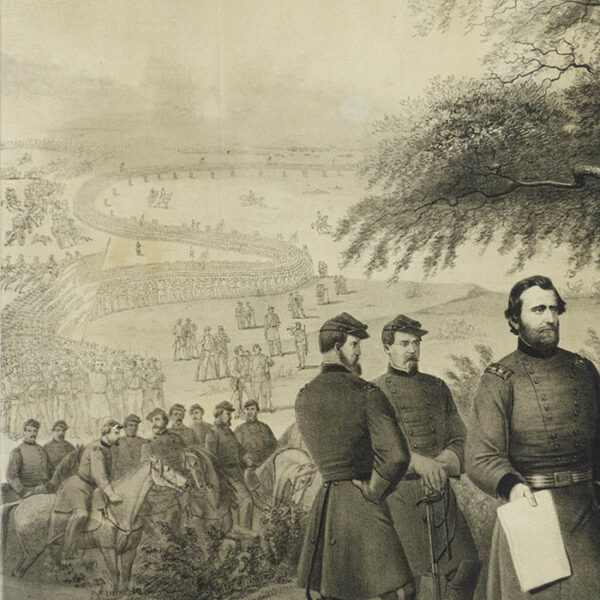The Surrender of General Lee, detail