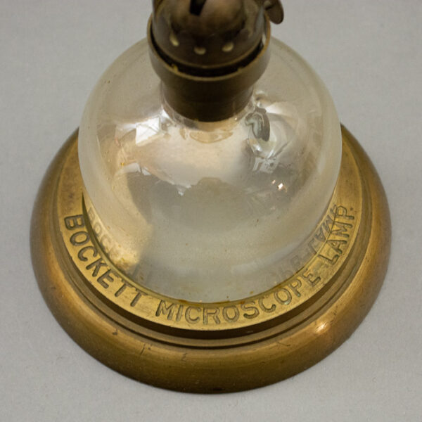 Bockett Microscope Lamp, detail