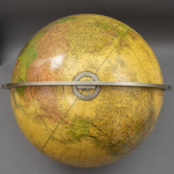 Gilman Joslin 16-Inch Terrestrial Tripod Floor Globe, detail
