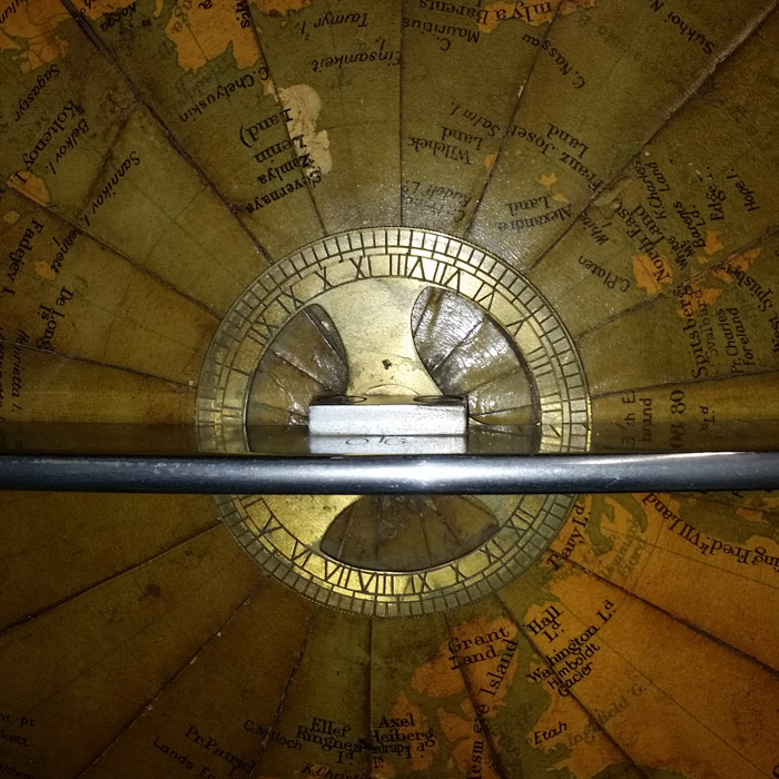 Philips' 30-Inch Terrestrial Globe, detail