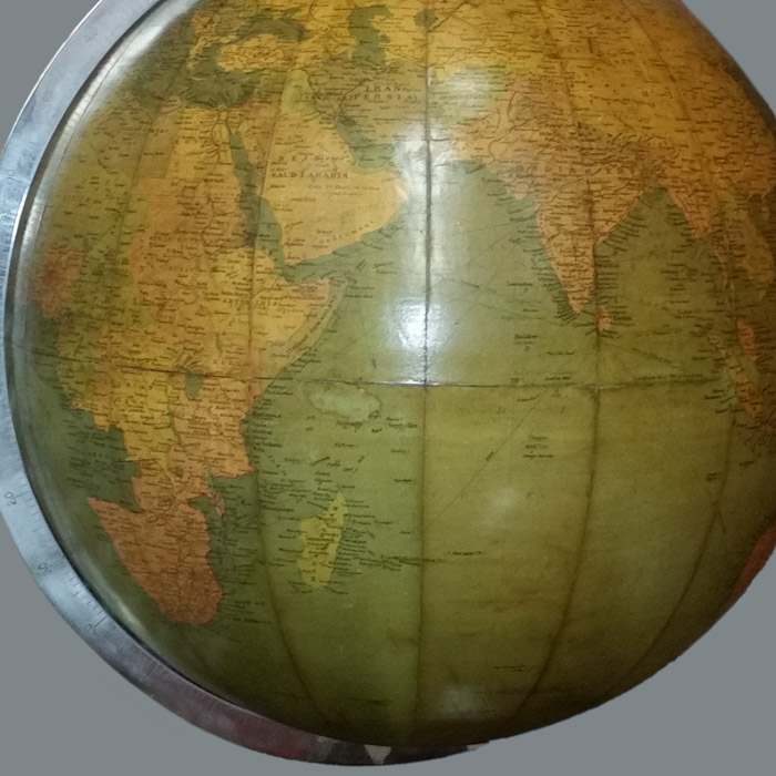Philips' 30-Inch Terrestrial Globe, detail