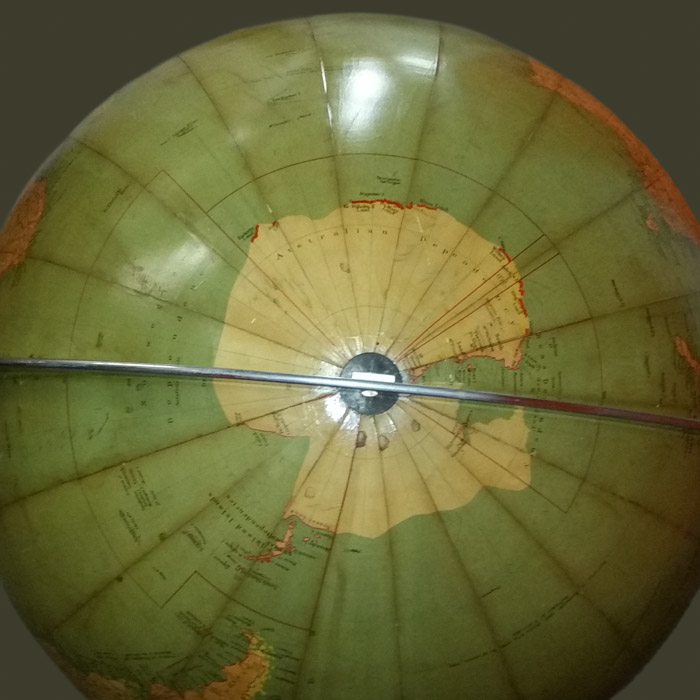 Philips' 30-Inch Terrestrial Globe, detail