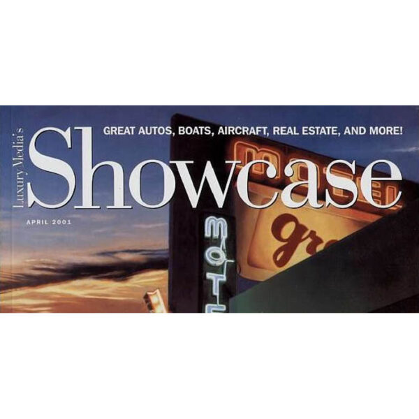 Showcase Magazine 2001 article featuring George Glazer