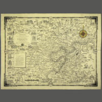 A Pictorial Map of Boston [Fairfield & Ellis Insurance Version]