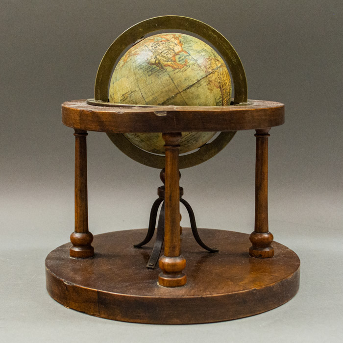 Heymann 4-Inch Terrestrial Table Globe