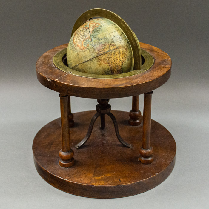 Heymann 4-Inch Terrestrial Table Globe