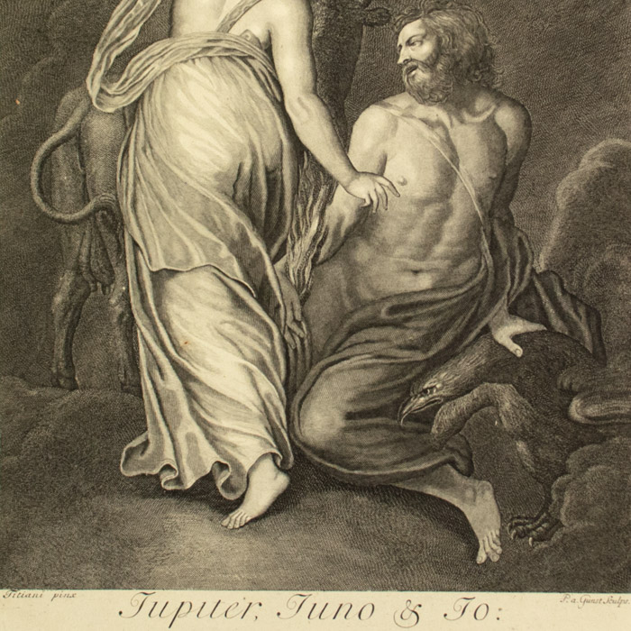 Loves of the Gods: Jupiter, Juno and Io, detail