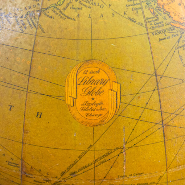 Replogle Globes, Inc. 12-Inch Terrestrial Table Globe, detail