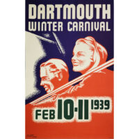 Dartmouth Winter Carnival Poster 1939, Lupo