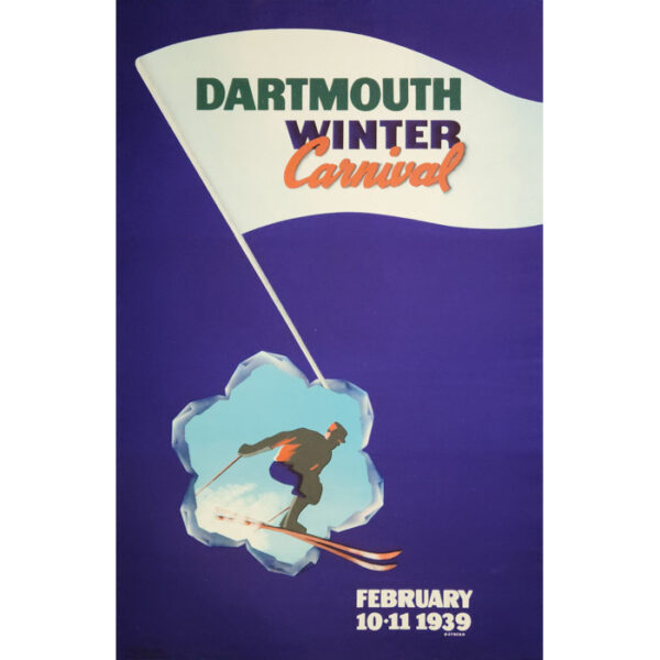 Dartmouth Winter Carnival Poster 1939, Ostberg