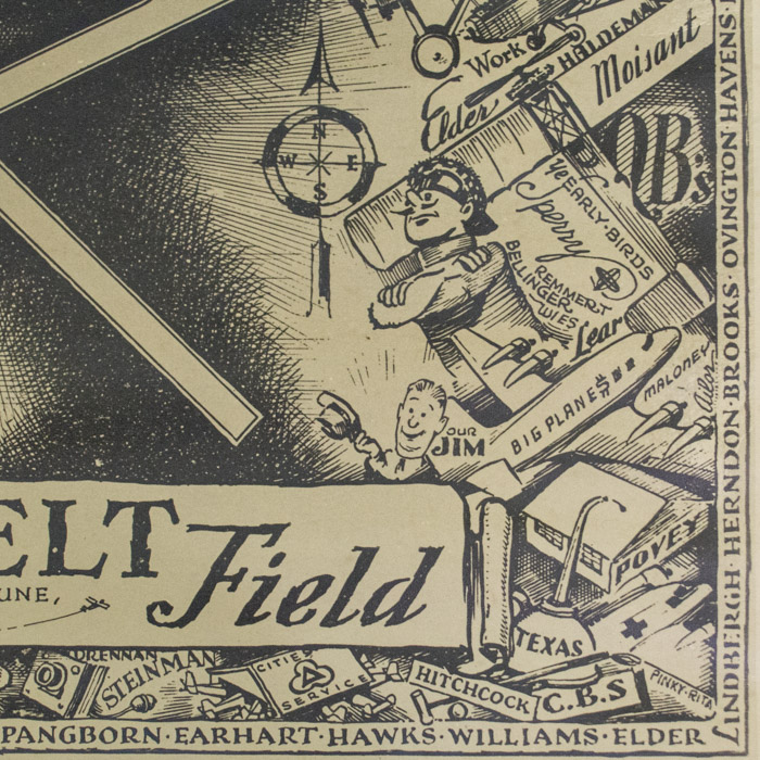 Roosevelt Field, detail