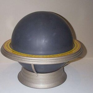 Globe, American, Cram, 12-Inch Diameter Slated Globe, Cradle Stand, Boxed, Indiana, c. 1960s, PrivInv GGC