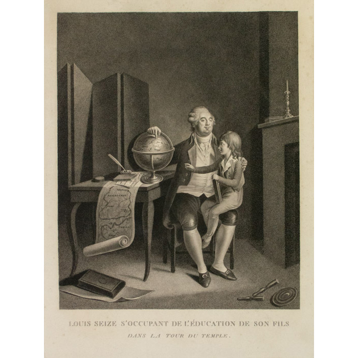 Louis XVI Taking Care of His Son's Education in the Tower of the Temple