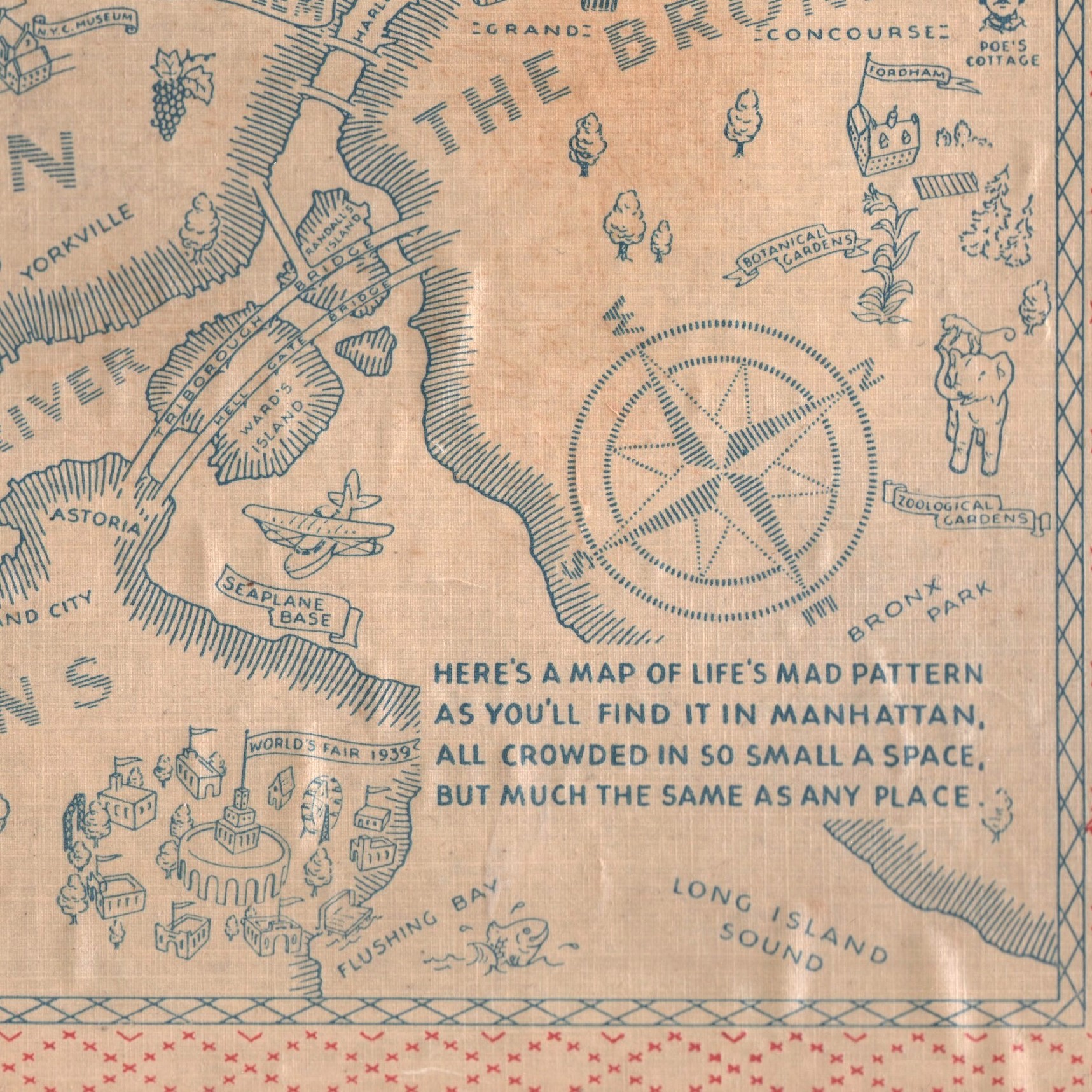 Pakay's New York City Pictorial Map