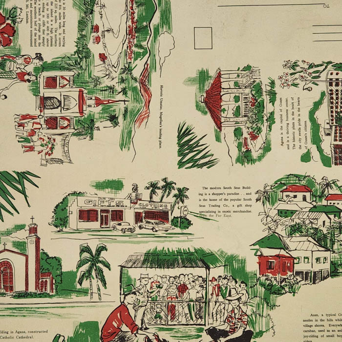 Guam Pictorial Back Detail