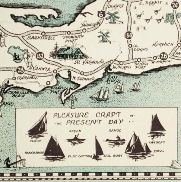 Cape Cod Pictorial Detail
