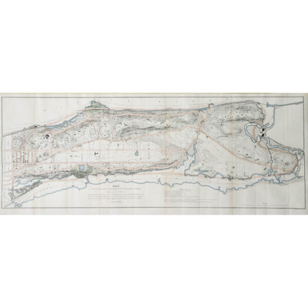 Central Park Commissioners Map