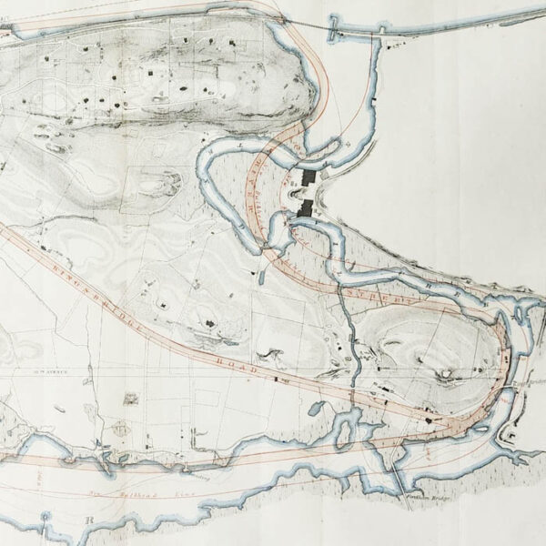 Central Park Commissioners Map