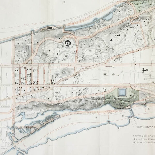 Central Park Commissioners Map
