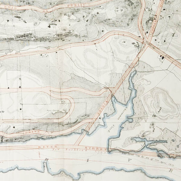 Central Park Commissioners Map
