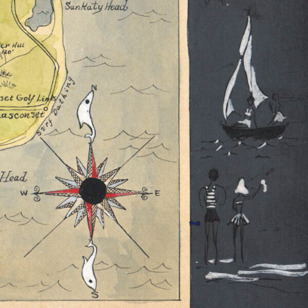 Nantucket Pictorial Map