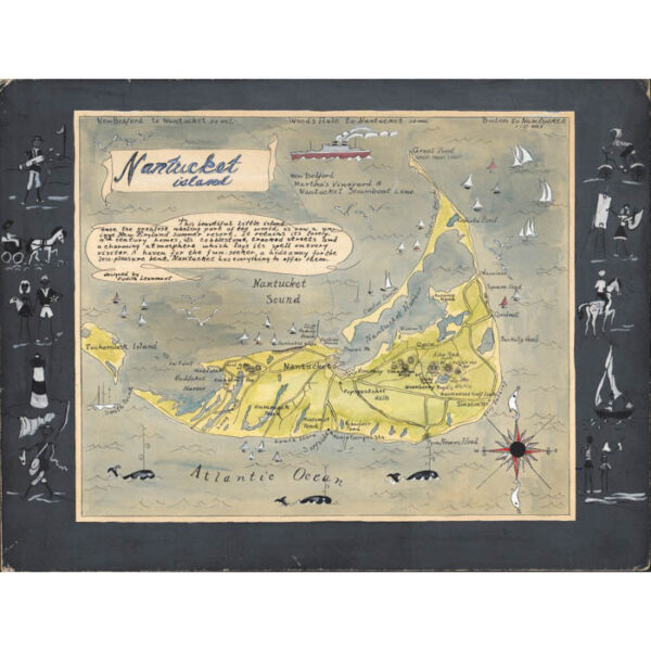 Nantucket Pictorial Map