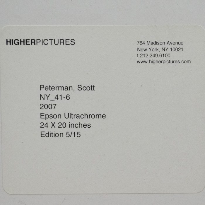 Peterman NYC Aerial Label
