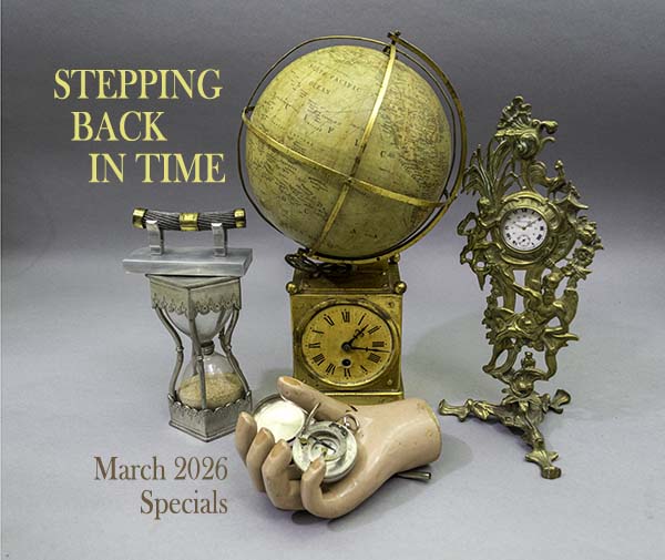 Stepping Back in Time - March 2026 Specials